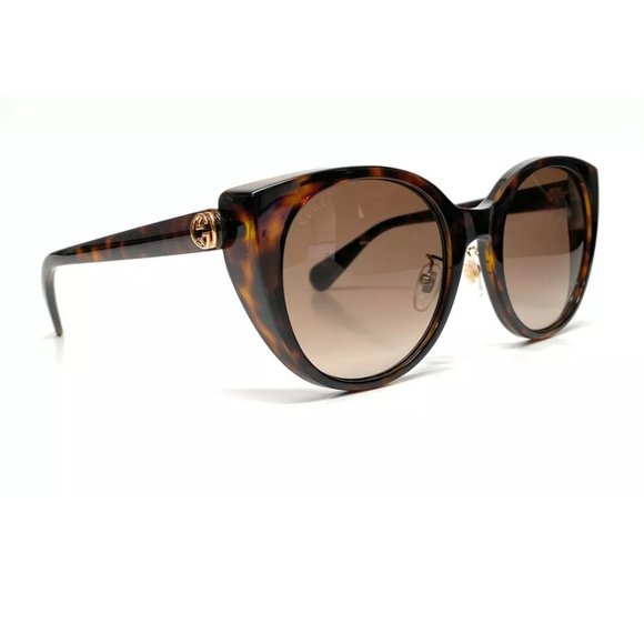 Gucci Women\'s Havana Brown Gradient Sunglasses